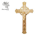 Διαγώνιο μέγεθος 29 × 16cm, διαφορετικό Crucifix κατασκευαστών φέρετρων κασετινών του Ιησού 4# χρώματος