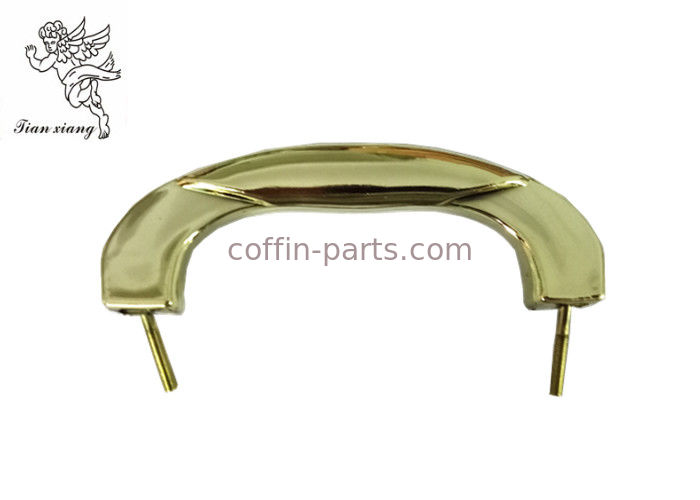 Χλωμό χρυσό υλικό κασετινών πλαστικού και μετάλλων, χονδρικές λαβές H9021 φέρετρων