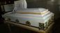 Gold Plastic Casket Accessories American Style Funeral Coffin Fittings