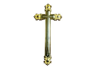 Προσαρμοσμένο πλαστικό Crucifix φέρετρων νεκρικό μέγεθος 44,8 × διακοσμήσεων 20,8 εκατ.