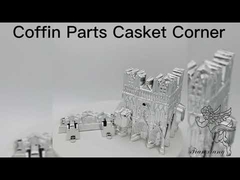 ABS πλαστικές γωνίες φέρετρα Χρυσό αμερικανικό στυλ μοντέλο καθεδρικό ναό