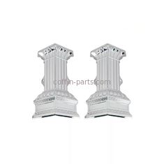 003# Pale Gold PP Material Coffin Accessories