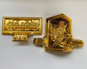 Casket Hardware Virgin Mary Parts Of Casket Plastic
