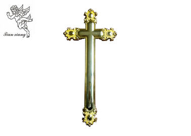 Τυποποιημένο Crucifix φέρετρων νεκρικό μέγεθος 44,8 × διακοσμήσεων 20,8 εκατ. υλικού PP