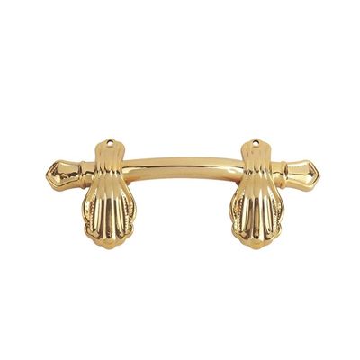 Κασετινών διαγώνιο 37×13.7cm χρυσό διαγώνιο Crucifix φέρετρων χρώματος PP υλικό