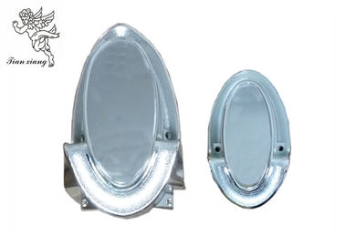 Silver Color American Style coffin Furniture Casket Corner with  Iron tubes