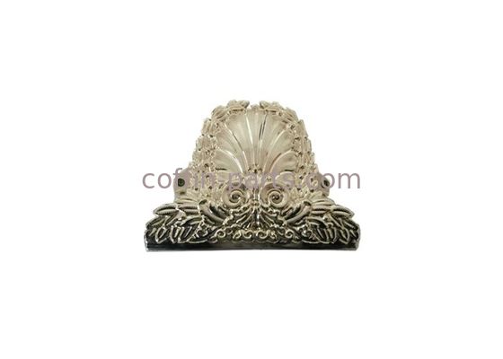 Sun Decoration Coffin Parts Casket Corner Hardware Plastic Material With Pale Gold