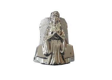 Silver Angel Coffin Parts Hardware Corner Decoration Plastic Material Matching Casket