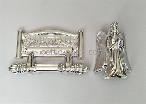 Multi Color Angel Coffin Fittings , Angel 002# Coffin Corner PP Plastic