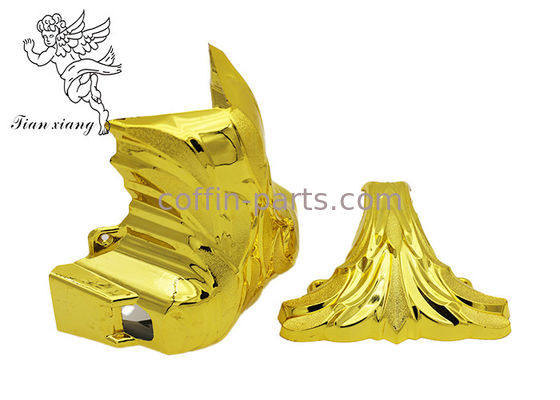 Τετράγωνες προσαρμοσμένες γωνίες φέρετρων για διακόσμηση κηδειών