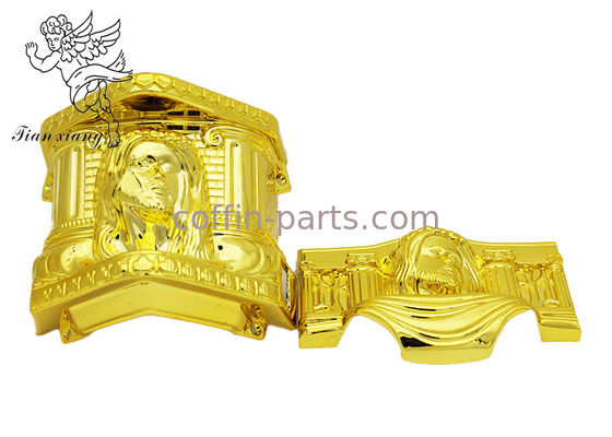 Αμερικανικά εξαρτήματα φέρετρων ύφους, πλαστικές συναρμολογήσεις φέρετρων γωνιών κασετινών με το σίδηρο Tubesv