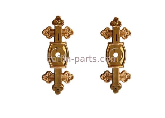 Χλωμή χρυσή διαγώνια μορφή διακοσμήσεων επιφάνειας υποστηριγμάτων φέρετρων για τη βίδα κασετινών